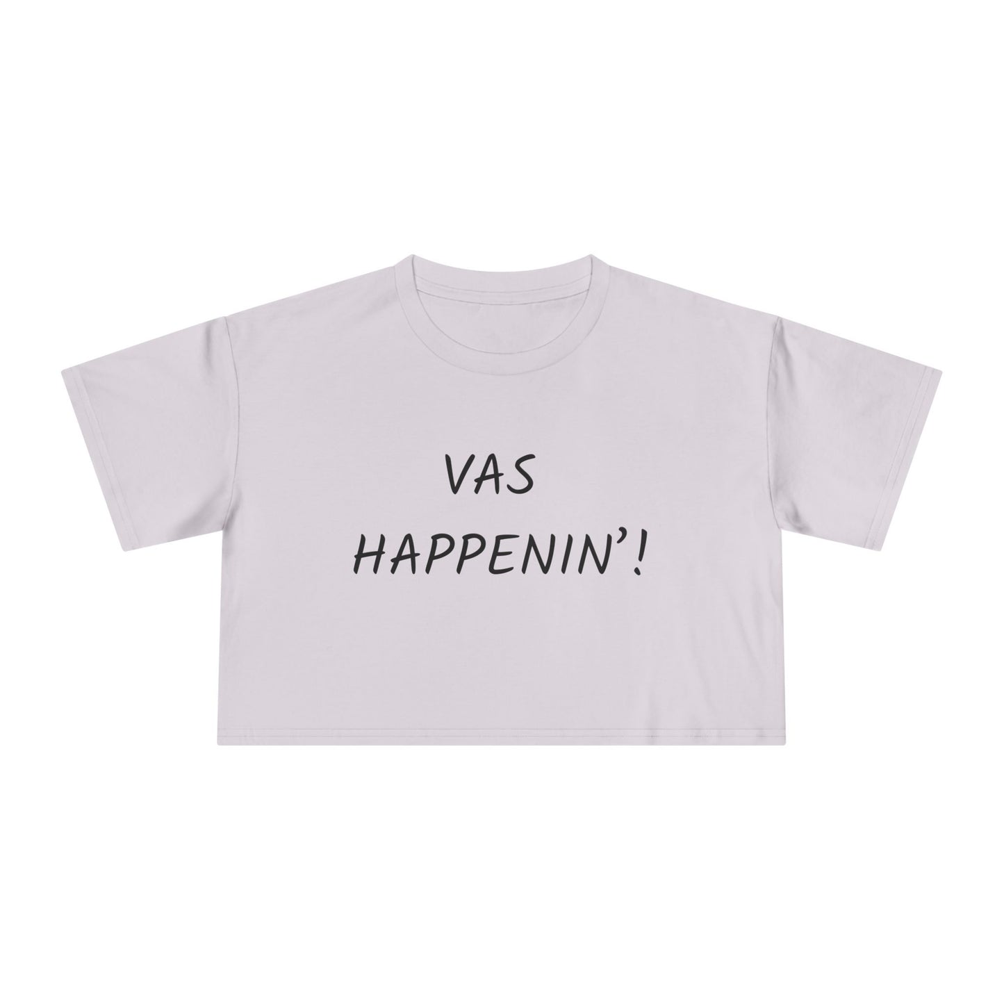 Vas Happenin' Crop Tee | Zayn Malik Quote