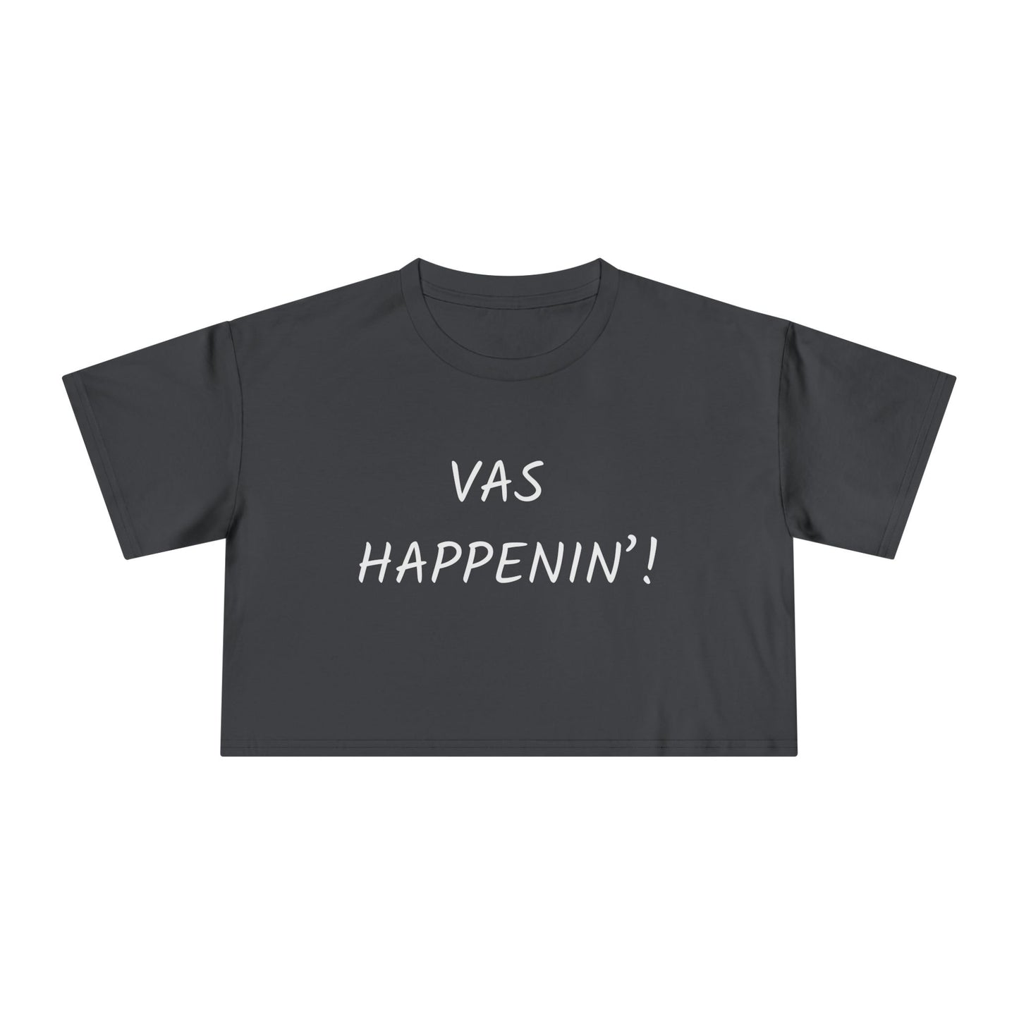 Vas Happenin' Crop Tee | Zayn Malik Quote