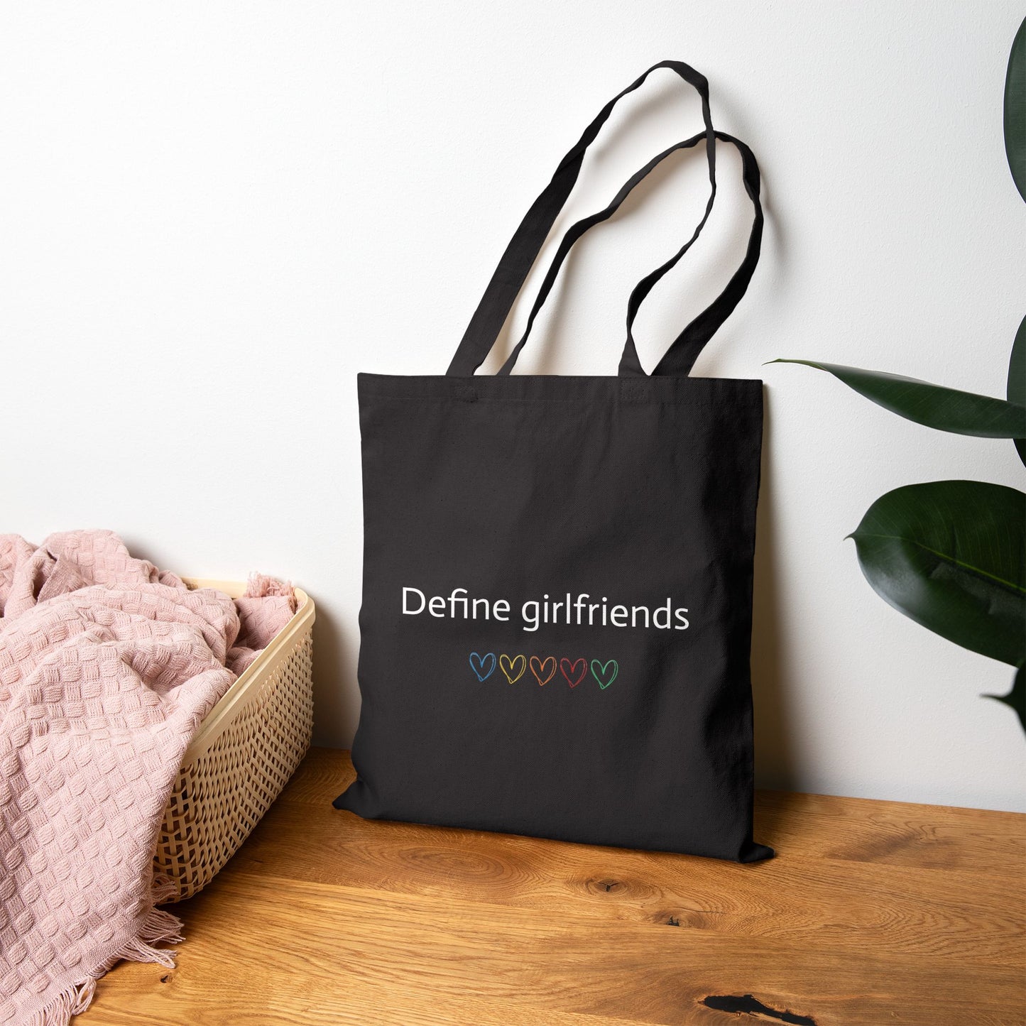 Define Girlfriends Tote Bag