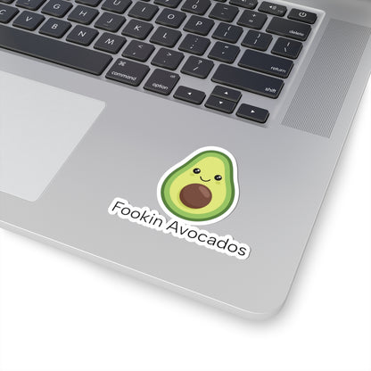 Fookin' Avocados Vinyl Sticker | Louis Tomlinson Quote