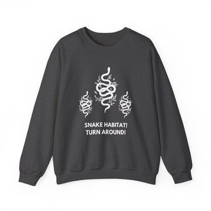 Snake Habitat! Turn Around! Sweatshirt | Liam Payne Quote