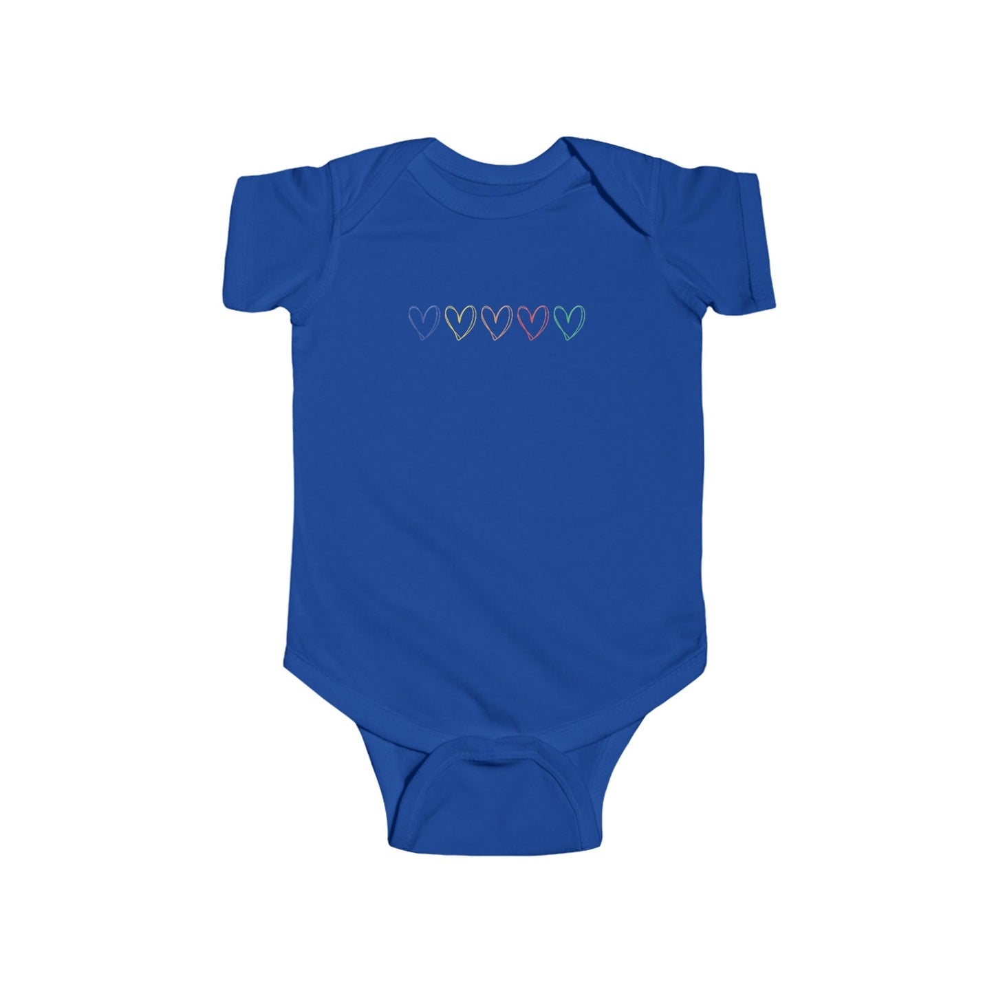 One Direction Inspired Microphone Color-Coded Hearts Onesie