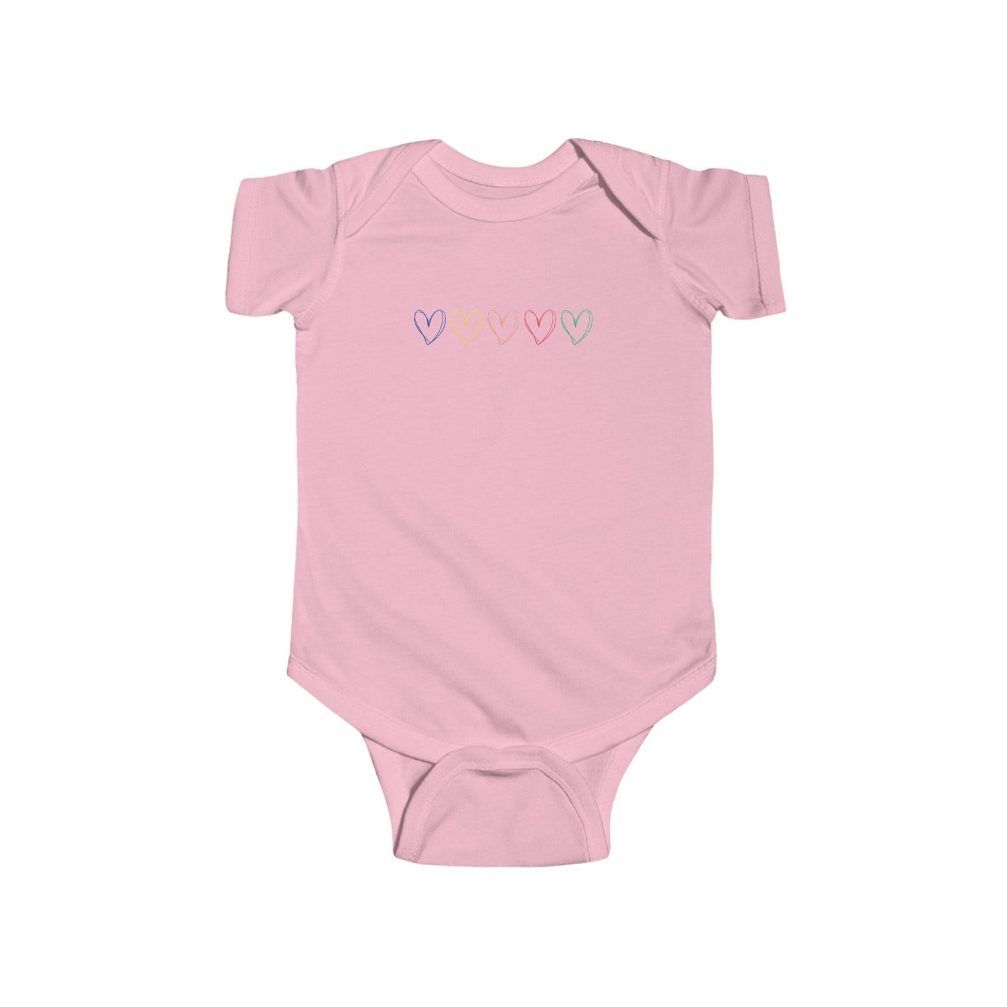 One Direction Inspired Microphone Color-Coded Hearts Onesie
