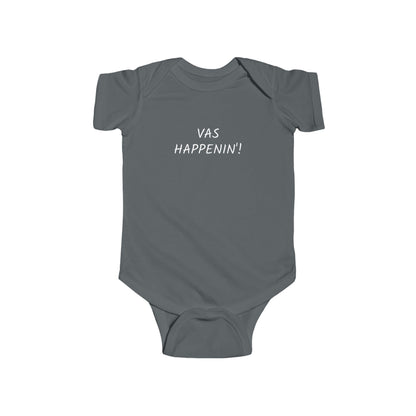 Vas Happenin'! Infant Onesie | Zayn Malik Quote