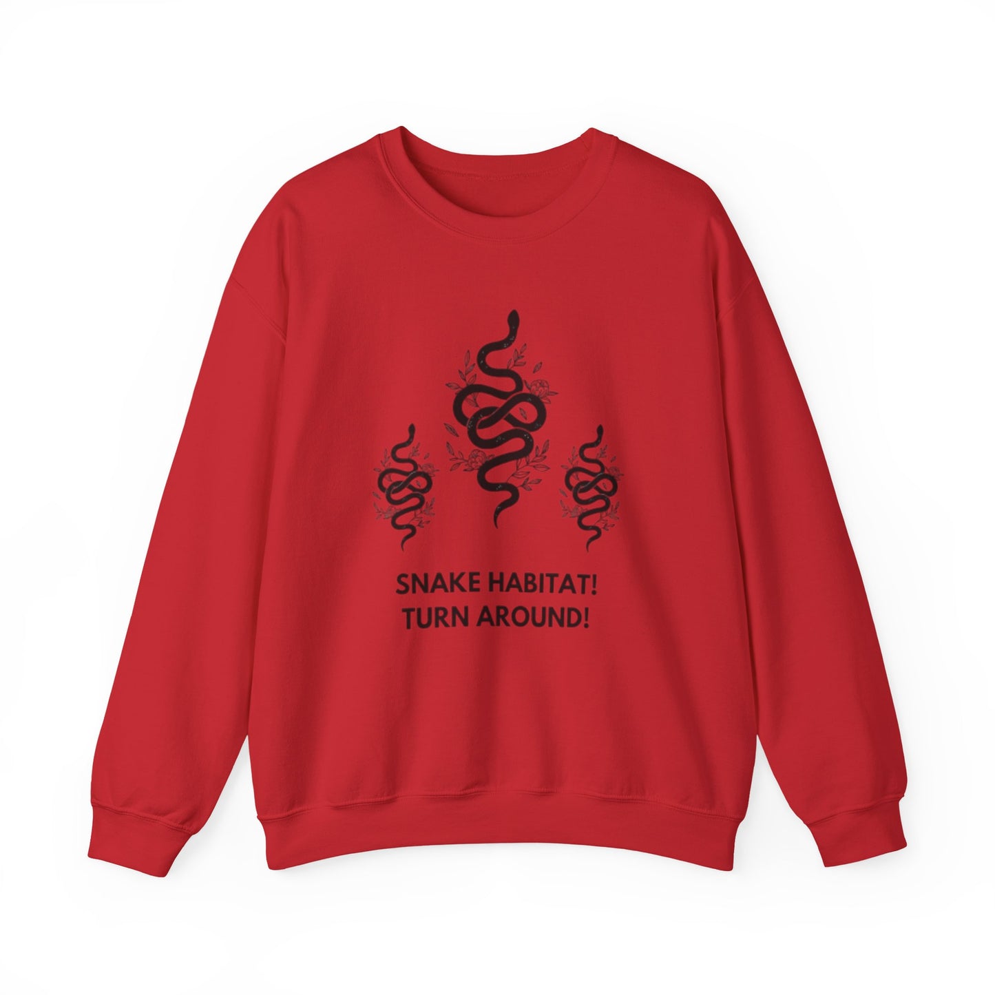 Snake Habitat! Turn Around! Sweatshirt | Liam Payne Quote
