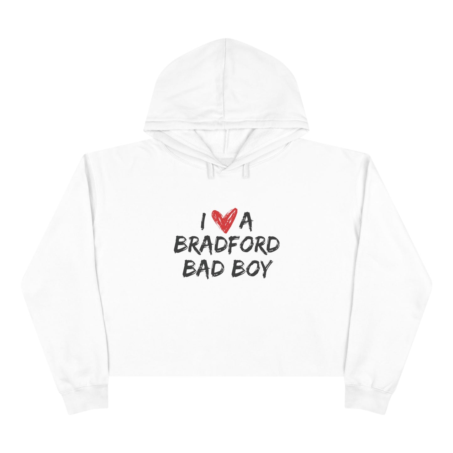I ❤️ a Bradford Bad Boy Cropped Hoodie | Zayn Malik Inspired