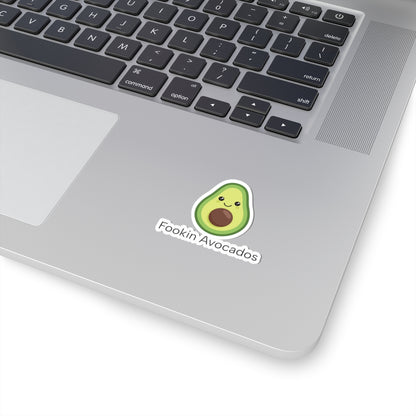 Fookin' Avocados Vinyl Sticker | Louis Tomlinson Quote