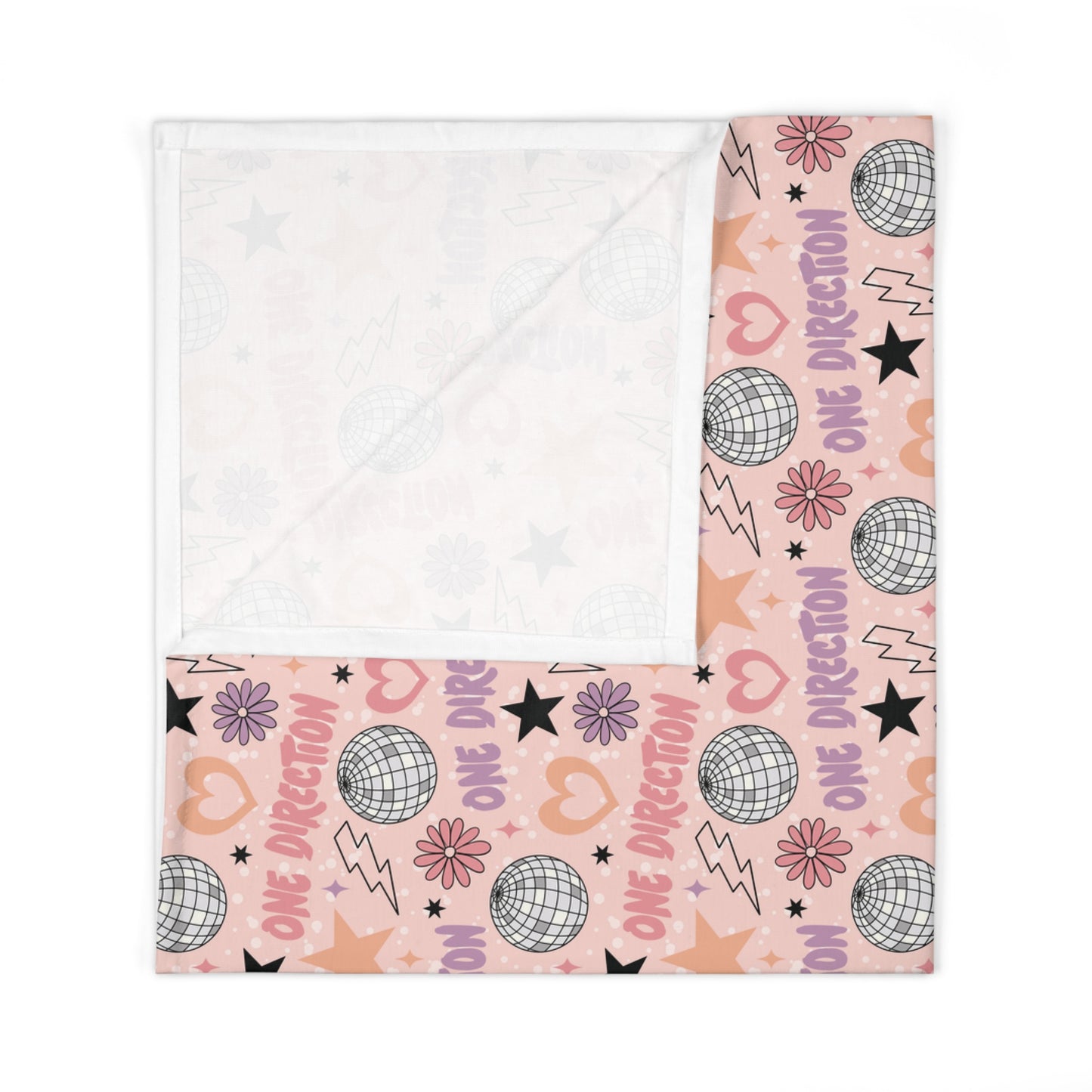 One Direction Inspired Baby Swaddle Blanket