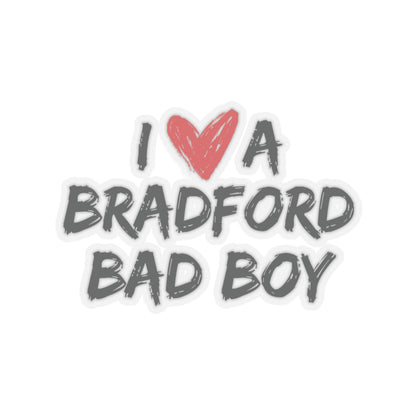 I ❤️ a Bradford Bad Boy Vinyl Sticker | Zayn Malik Inspired