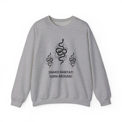 Snake Habitat! Turn Around! Sweatshirt | Liam Payne Quote