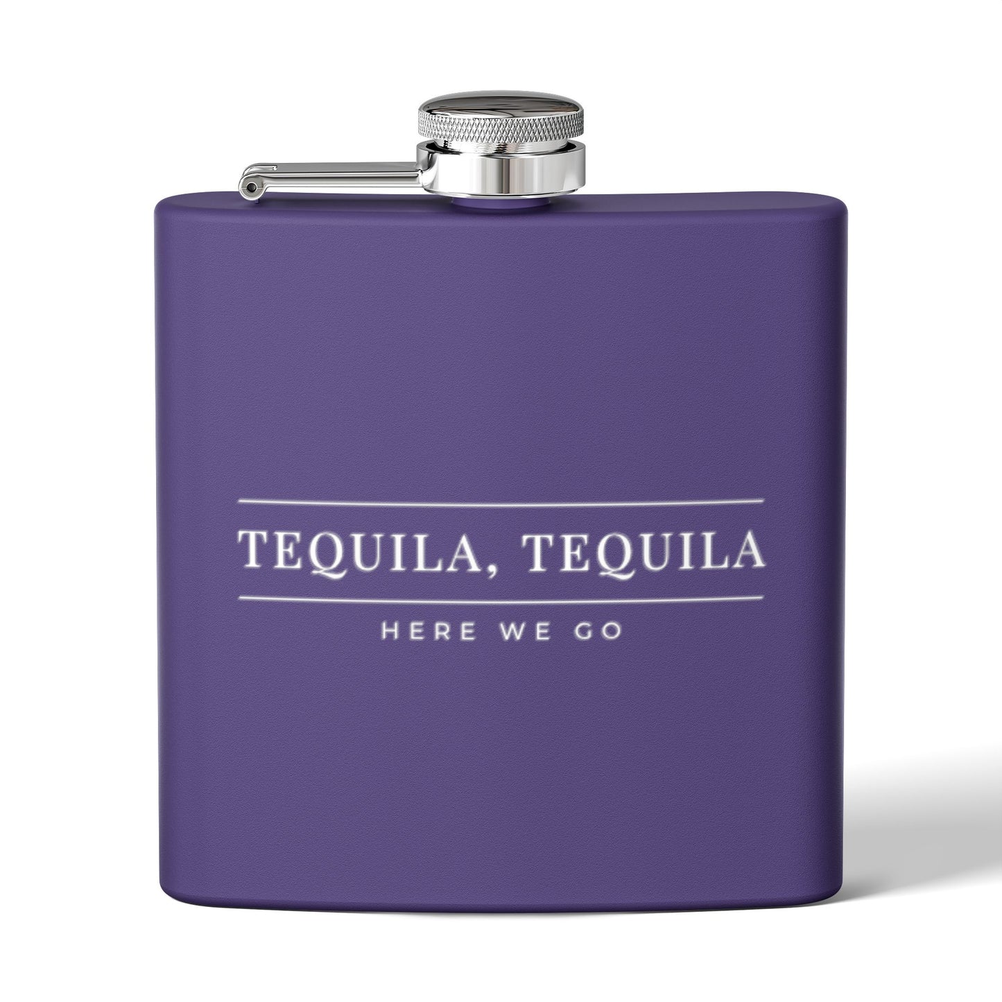 Tequila, Tequila Here We Go Flask | Liam Payne Quote
