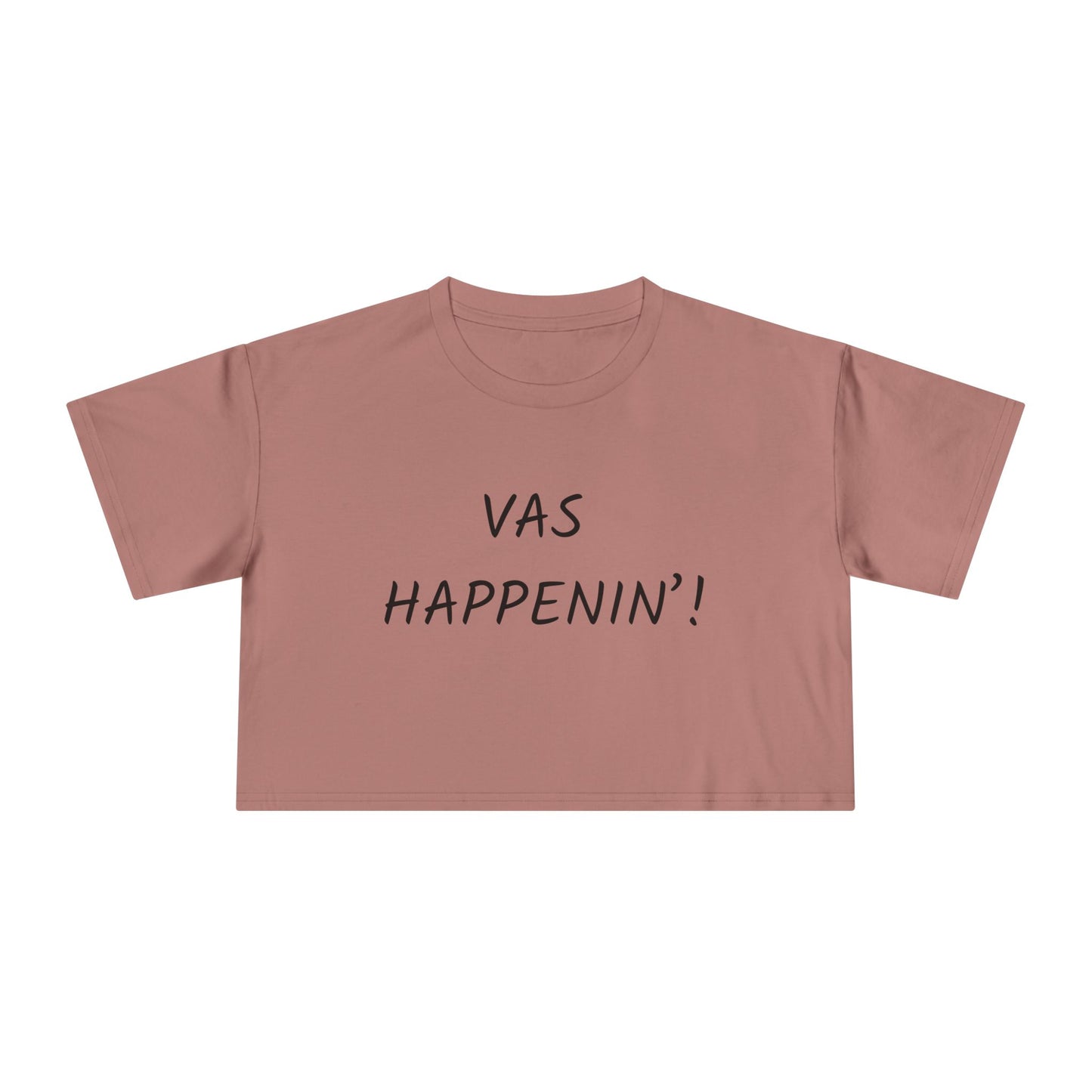 Vas Happenin' Crop Tee | Zayn Malik Quote