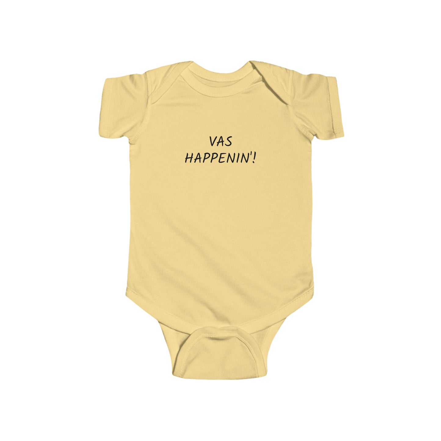 Vas Happenin'! Infant Onesie | Zayn Malik Quote