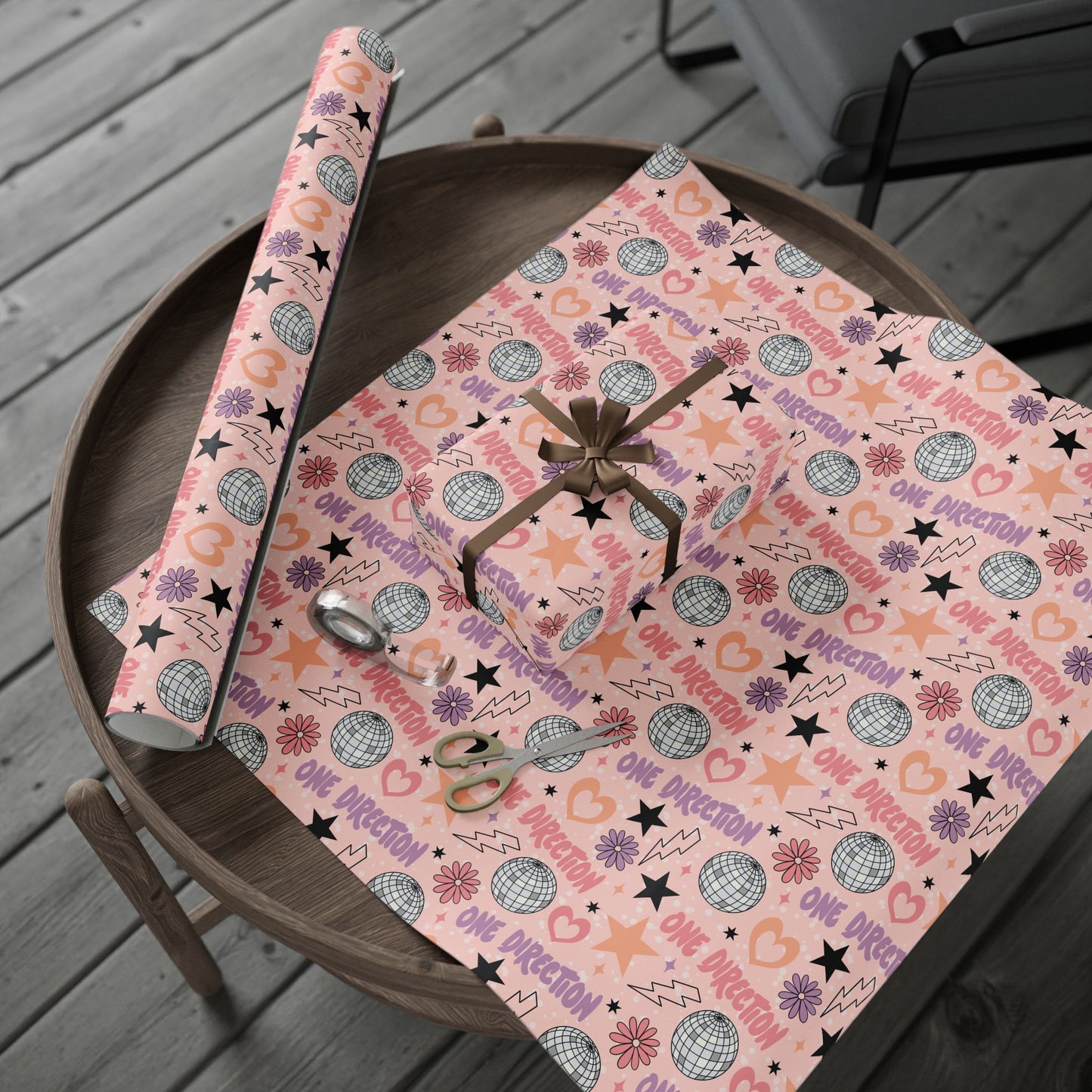 One Direction Inspired Pastel Gift Wrap