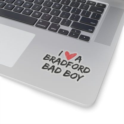 I ❤️ a Bradford Bad Boy Vinyl Sticker | Zayn Malik Inspired