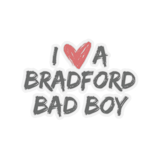 I ❤️ a Bradford Bad Boy Vinyl Sticker | Zayn Malik Inspired