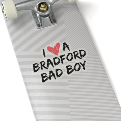 I ❤️ a Bradford Bad Boy Vinyl Sticker | Zayn Malik Inspired