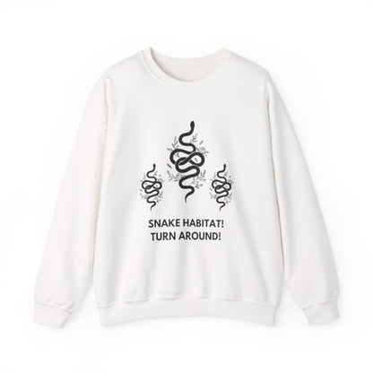 Snake Habitat! Turn Around! Sweatshirt | Liam Payne Quote