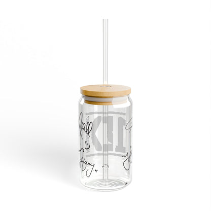 One Direction Replicated Signature Sipper Glass