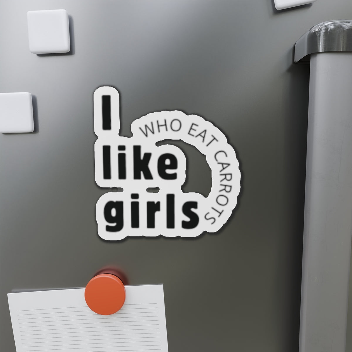 I Like Girls Who Eat Carrots Magnet | Louis Tomlinson Quote