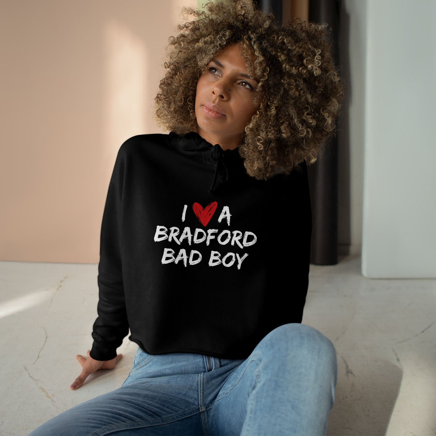 I ❤️ a Bradford Bad Boy Cropped Hoodie | Zayn Malik Inspired