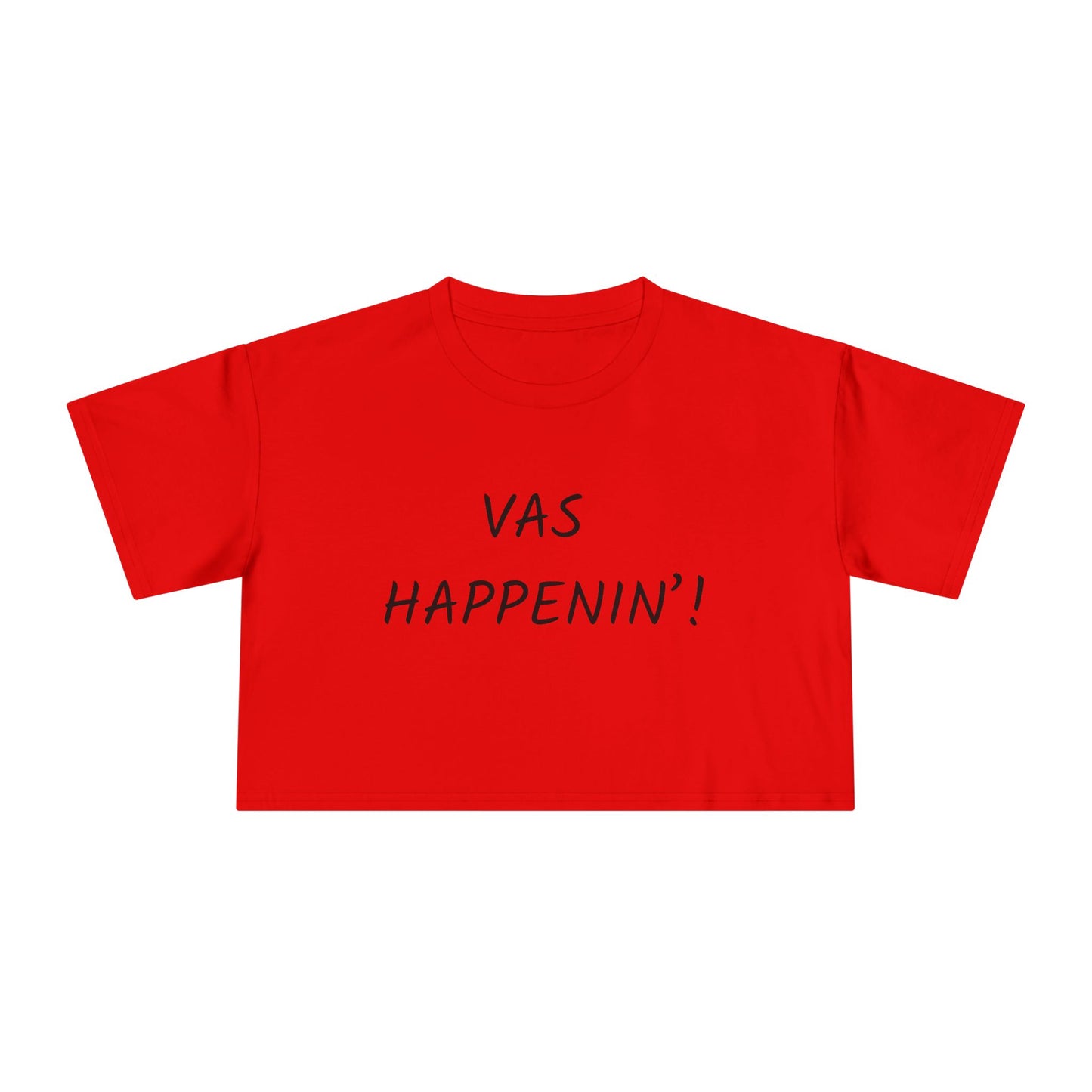 Vas Happenin' Crop Tee | Zayn Malik Quote