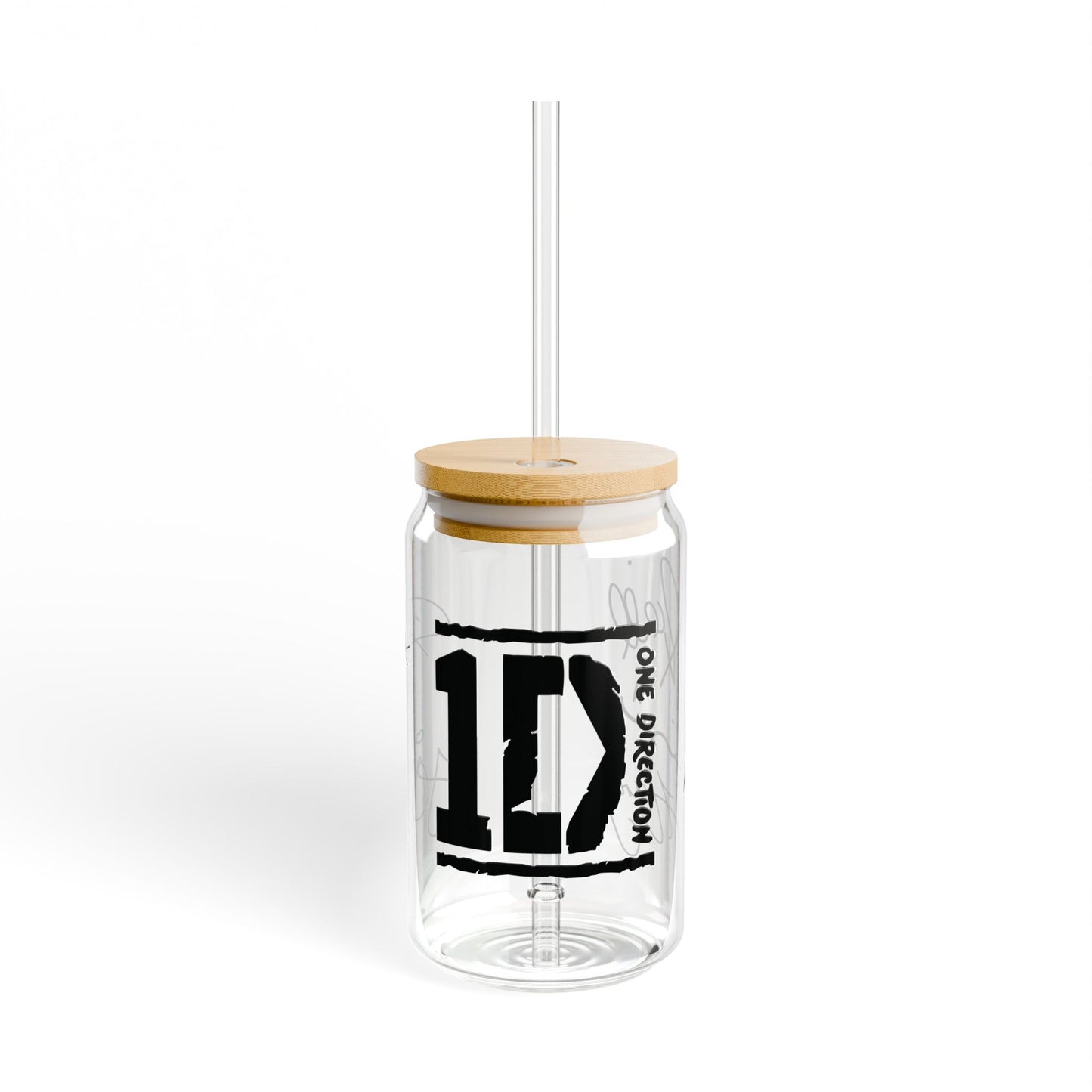 One Direction Replicated Signature Sipper Glass