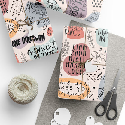 One Direction Inspired Boho Gift Wrap