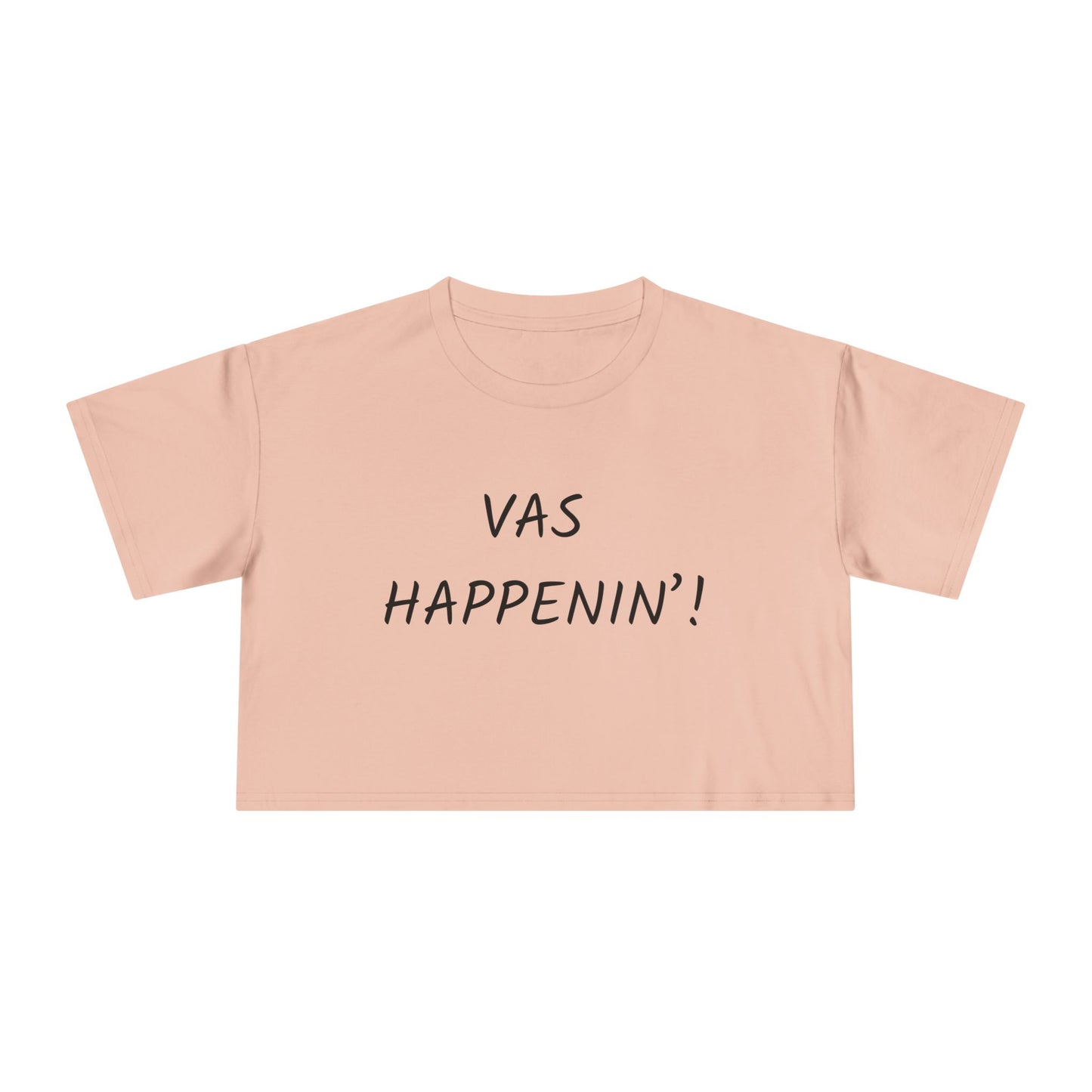 Vas Happenin' Crop Tee | Zayn Malik Quote