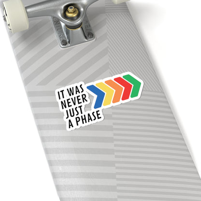 It Was Never Just a Phase Vinyl Sticker | One Direction Inspired
