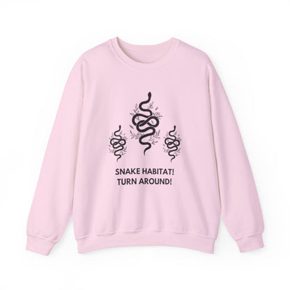 Snake Habitat! Turn Around! Sweatshirt | Liam Payne Quote