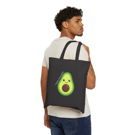 Fookin Avocados Tote Bag | Louis Tomlinson Quote
