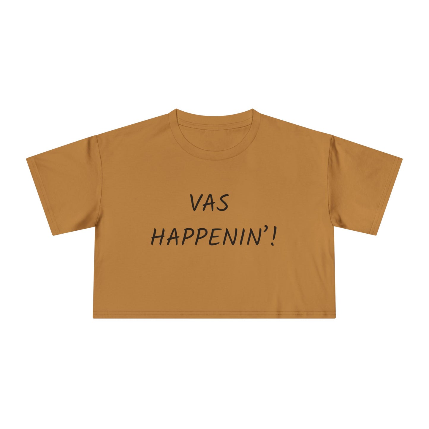 Vas Happenin' Crop Tee | Zayn Malik Quote
