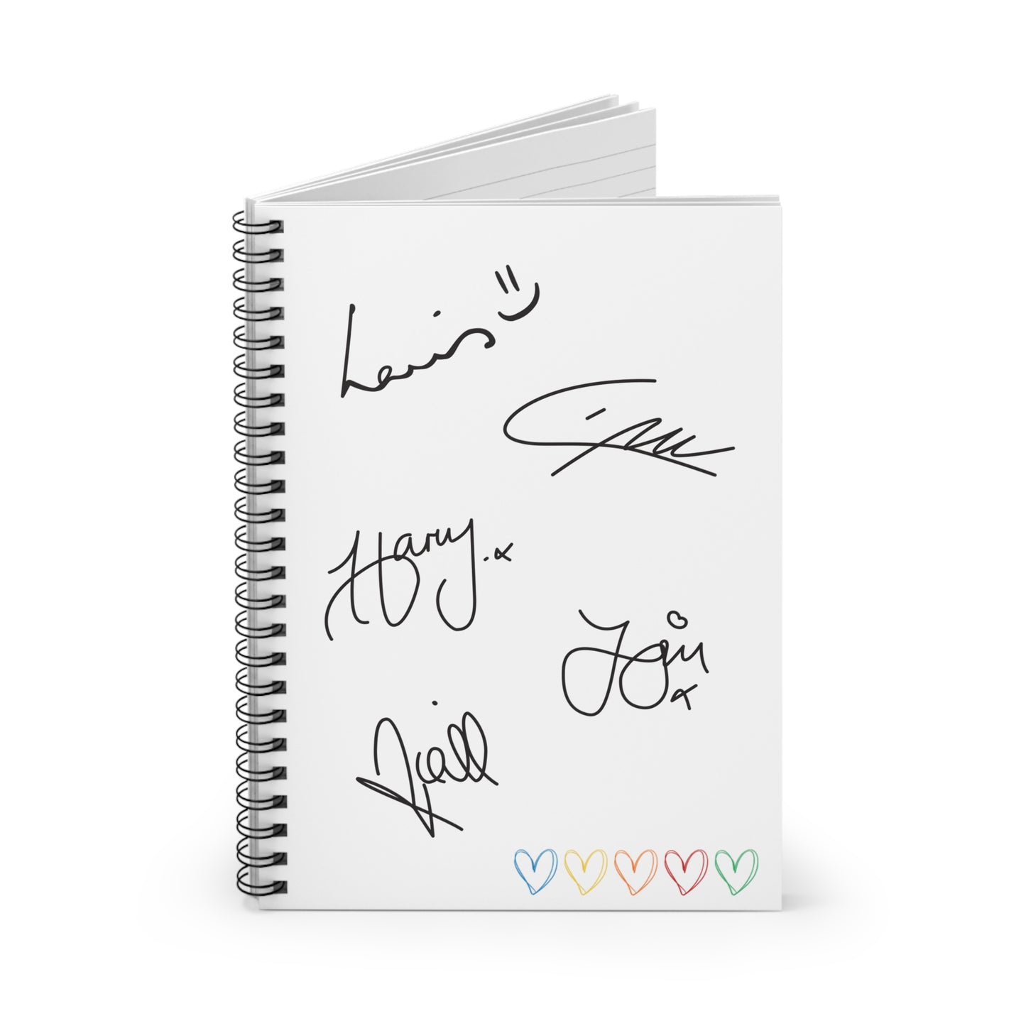 One Direction Replicated Signature Notebook