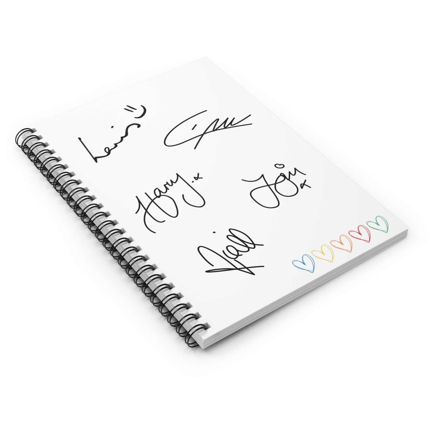 One Direction Replicated Signature Notebook