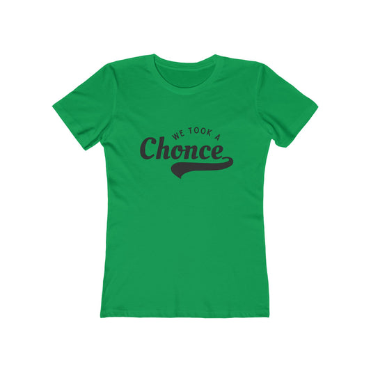 Fan-made One Direction inspired merch featuring the “We Took a Chonce” quote from Niall Horan, created for adult Directioners.